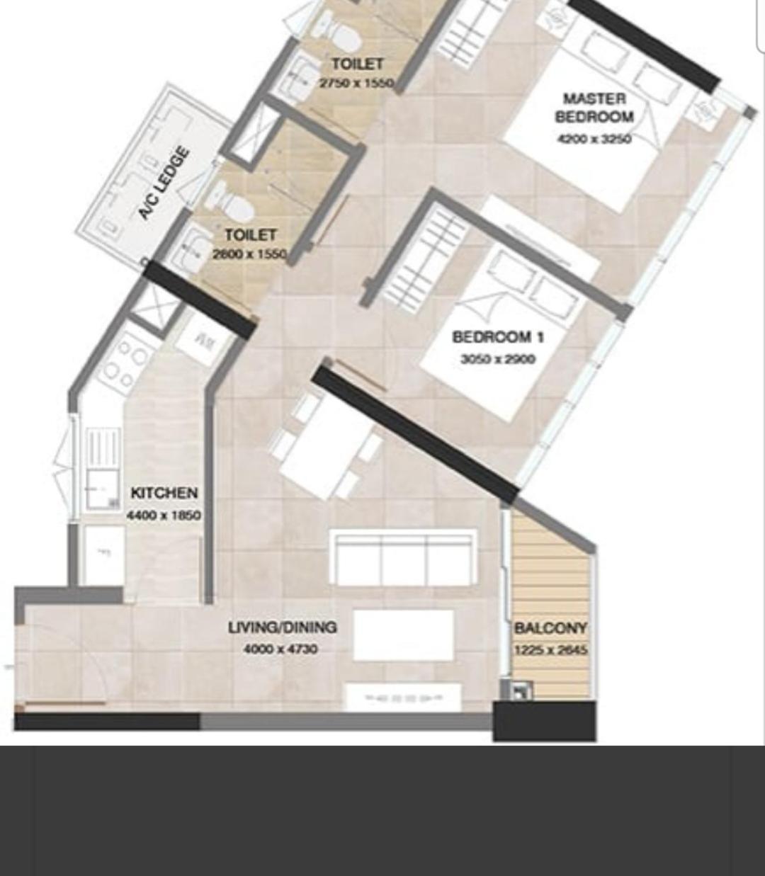 Apartamento Luxury 32nd Floor 2 Bed-2 Bath With Pool, Harbour & Lotus Tower Views Colombo